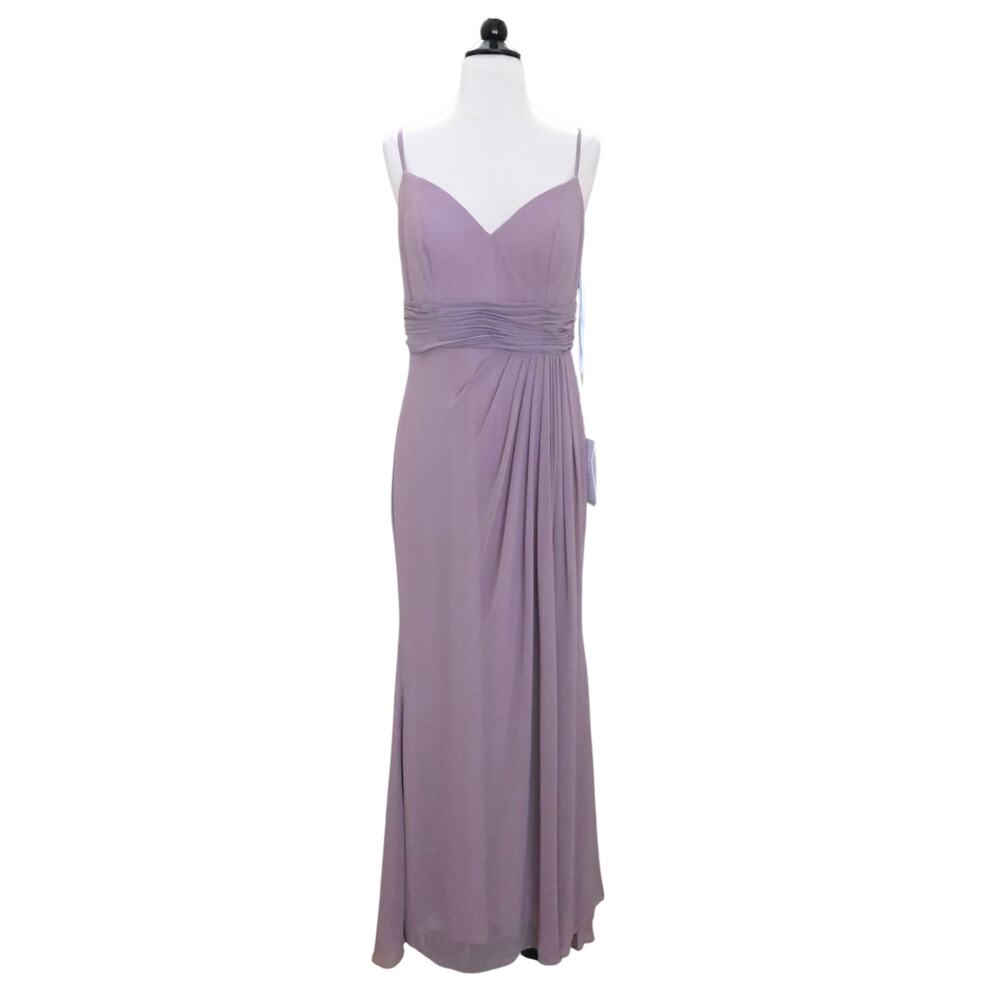 Mac Duggal 20467 Pink Rose Formal Gown Beaded Sequin Cape Chiffon Maxi Dress 16 - Picture 9 of 13